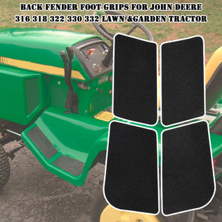 80 Grit Adhesive Foot Grips For John Deere 316 318 322 330 332 Lawn &Garden Tractor