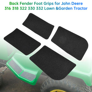 80 Grit Adhesive Foot Grips For John Deere 316 318 322 330 332 Lawn &Garden Tractor