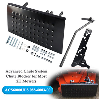 088-6003-00 ACS6000ULS  Advanced Chute System Blocker for Most ZT Mowers