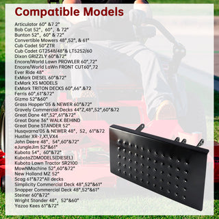 088-6003-00 ACS6000ULS  Advanced Chute System Blocker for Most ZT Mowers