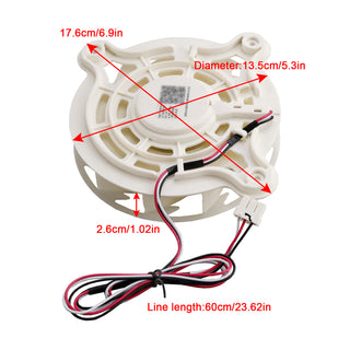 DA31-00342A Ventola motore frigorifero per evaporatore congelatore Samsung RS27T5200SG