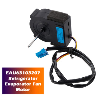 EAU63103207 Refrigerator Evaporator Fan Motor for LG Kenmore Refrigerator