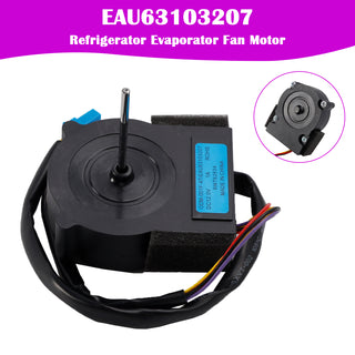 EAU63103207 Refrigerator Evaporator Fan Motor for LG Kenmore Refrigerator