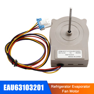 EAU63103201 Refrigerator Evaporator Fan Motor for Kenmore for LG