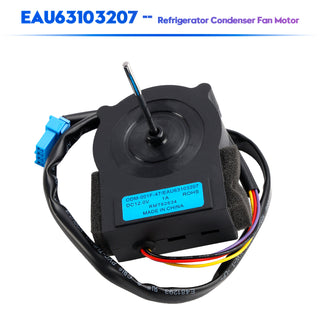 EAU63103207 Refrigerator Condenser Fan Motor for LG Kenmore Refrigerator
