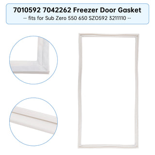 7010592 7042262 Freezer Door Gasket fits for Sub Zero 550 650 SZO592 3211110