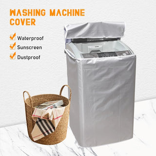 Dustproof Washing Machine Waterproof Protective Cover Front Load Wash Dryer S-XL