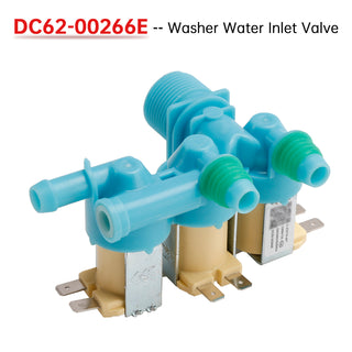 DC62-00266E Washer Water Inlet Valve for Samsung Washer DC62-00311G DC62-00311C