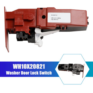 WH10X20821 Washer Door Lock Switch for GE 00648526 4120986 AP5958532 PS11699522