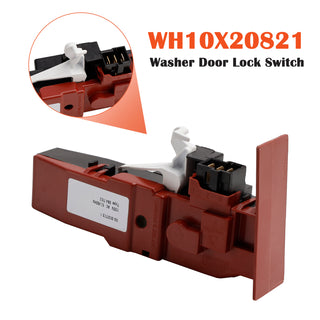 WH10X20821 Washer Door Lock Switch for GE 00648526 4120986 AP5958532 PS11699522