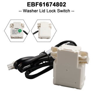 EBF61674802 Washer Lid Lock Switch for LG Kenmore Washing Machine EBF60665201
