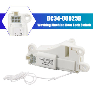 DC34-00025B Washing Machine Door Lock Switch Washer Door Lock Switch for Samsung