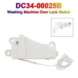 DC34-00025B Washing Machine Door Lock Switch Washer Door Lock Switch for Samsung
