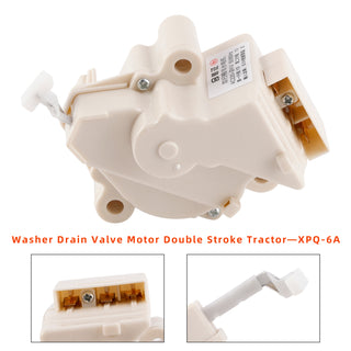 XPQ-6A Washer Drain Valve Motor PQD-703 Double Stroke Tractor for LG Washing