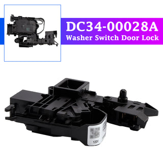 DC34-00028A Washer Switch Door Lock for Samsung AP6975226 PS12740237