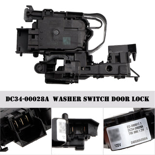DC34-00028A Washer Switch Door Lock for Samsung AP6975226 PS12740237