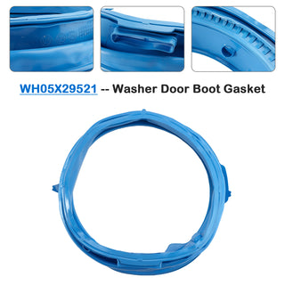 WH05X29521 Washer Door Boot Gasket Seal for GE Washing Machine GFW550SSN0WW