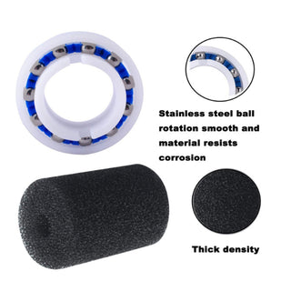 Tire Sweep Tail Scrubber Ball Bearing Wheel Kit For Polaris Pool Cleaner 180 380
