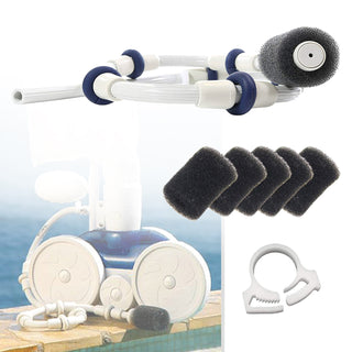 Swimming Pool Cleaner Sweep Tail Hose With Scrubber For Polaris 180 280 380 480