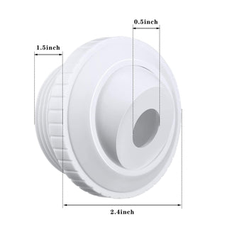 3Pcs Swimming Pool Return Jet Directional Flow Inlet Spa Maintenance