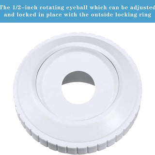 3Pcs Swimming Pool Return Jet Directional Flow Inlet Spa Maintenance