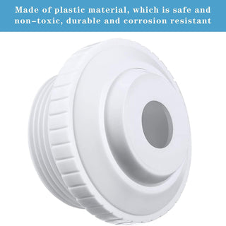 3Pcs Swimming Pool Return Jet Directional Flow Inlet Spa Maintenance
