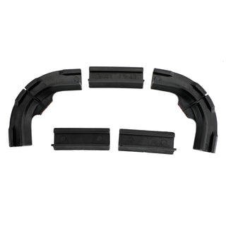 5 Pcs Black Generic Brackets Hue Play Gradient Lightstrip Mounting Set