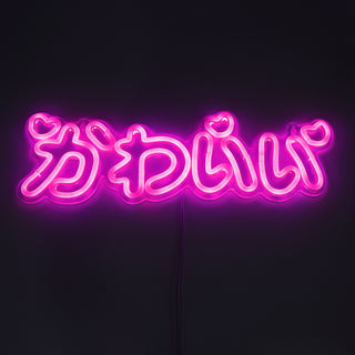 Cute Neon LED Japanese Interior Wall Room Decoration Light USB/Switch Included