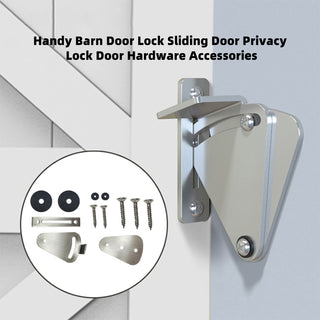 Handy Barn Door Lock Sliding Door Privacy Lock Door Hardware Accessories