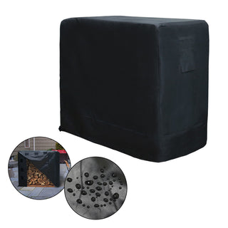 48*24*42 In. Outdoor Firewood Log Storage Rack Cover Waterproof Snow Protect