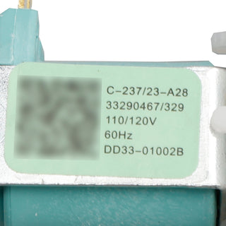 DD33-01002B Water Inlet Valve for Samsung Dishwasher AP6975653 PD00062560