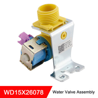 WD15X26078 Water Valve Assembly for GE Dishwasher Replaces AP6986683