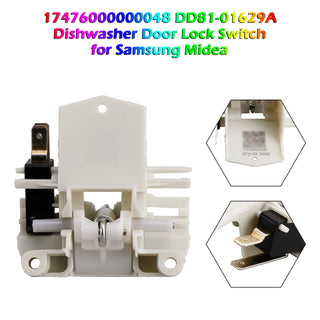 17476000000048 DD81-01629A Dishwasher Door Lock Switch for Samsung Midea