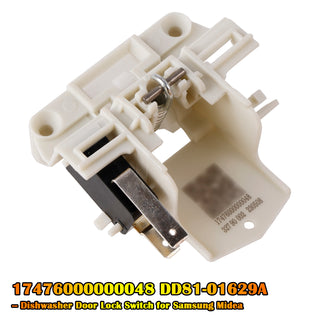 17476000000048 DD81-01629A Dishwasher Door Lock Switch for Samsung Midea