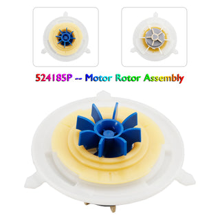 524185P Motor Rotor Assembly for Fisher & Paykel Dishwasher Pump Motor