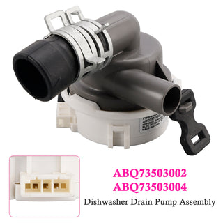ABQ73503002 ABQ73503004 Dishwasher Drain Pump Assembly for LG Dishwasher
