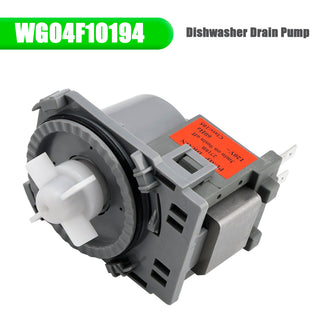 WG04F10194 Dishwasher Drain Pump for GE for Midea 11001011000221 120V 60Hz