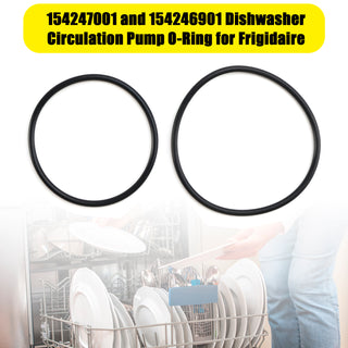 154247001 and 154246901 Dishwasher Circulation Pump O-Ring for Frigidaire
