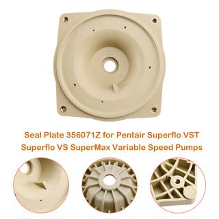 Seal Plate 356071Z for Pentair Superflo VST Superflo VS SuperMax Variable Speed Pumps