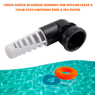 190039 Baffle Bulkhead Assembly for Pentair Clean & Clear Plus Cartridge Pool & spa Filter