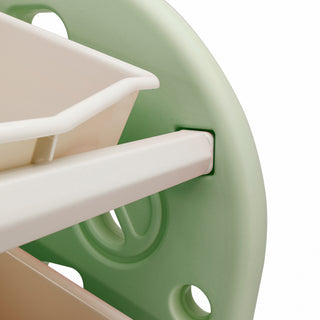 Kids Toy Storage Organizer With 6 Plastic Storage Bins Plastic Toy Rack Green