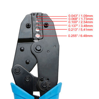 Coax RF/BNC Crimp Tools For RG59/RG6 With 10Pcs BNC Plug Crimp Connector Set