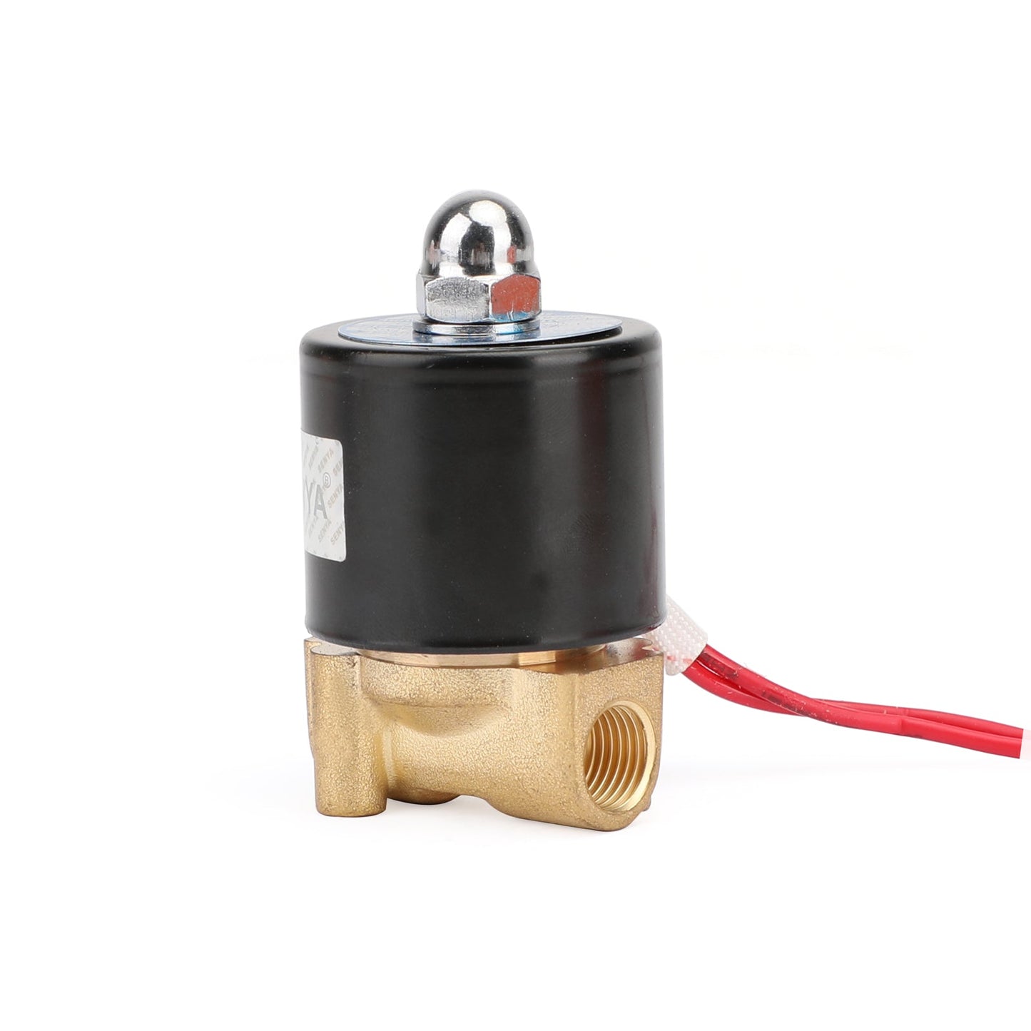 1/4" DC 12V Brass Normally Closed Electric Solenoid Valve BSP Gas Water Air N/C Generic