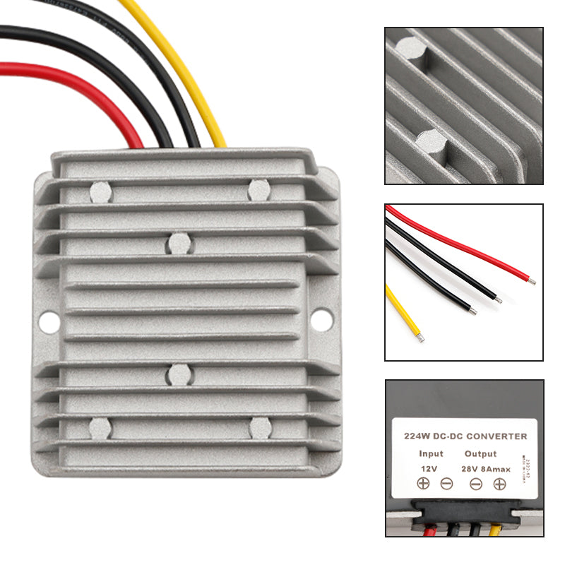 12V to 28V DC-DC Boost Step Up Power Converter Voltage Regulator Module Generic