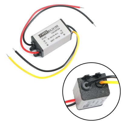 24V To Dc 12V 1A Waterproof Converter Step Down Volt Module Power Supply Generic