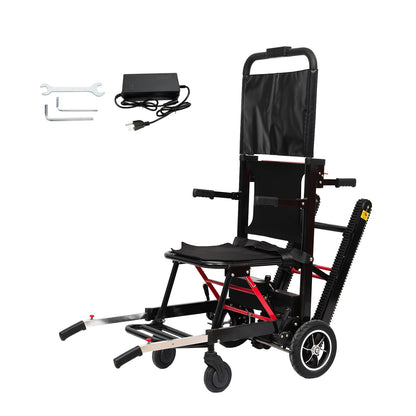 Large Wheel Motorized Climbing Wheelchair Stair Lifting Chair Elevator Disabled Generic