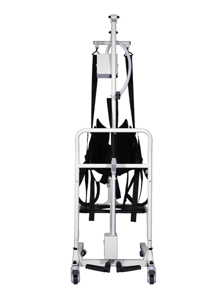 180° Split Seat Electric Transfer Chair Patient Lift (4 in 1) for Home 330 lbs Load-Bearing for Elderly Disabled Handicapped Full Body Sling Portable