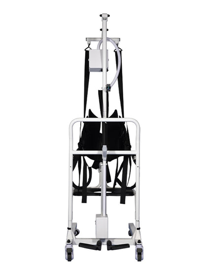 180° Split Seat Electric Transfer Chair Patient Lift (4 in 1) for Home 330 lbs Load-Bearing for Elderly Disabled Handicapped Full Body Sling Portable