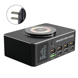 140W Fast Charging Charger Intelligent PD100W Notebook Multi-Port USB Charger US