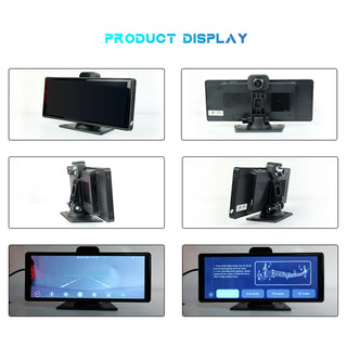 10.26" Smart Screen DVR NTSC Format for RV Truck Bus + Rear View Backup Camera